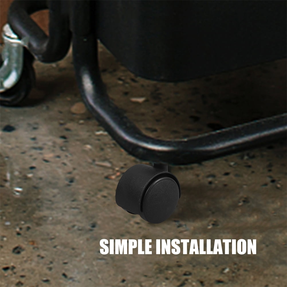 ADDHAT  Heavy Duty Caster Wheels for Smooth Furniture Movement and Simple Installation