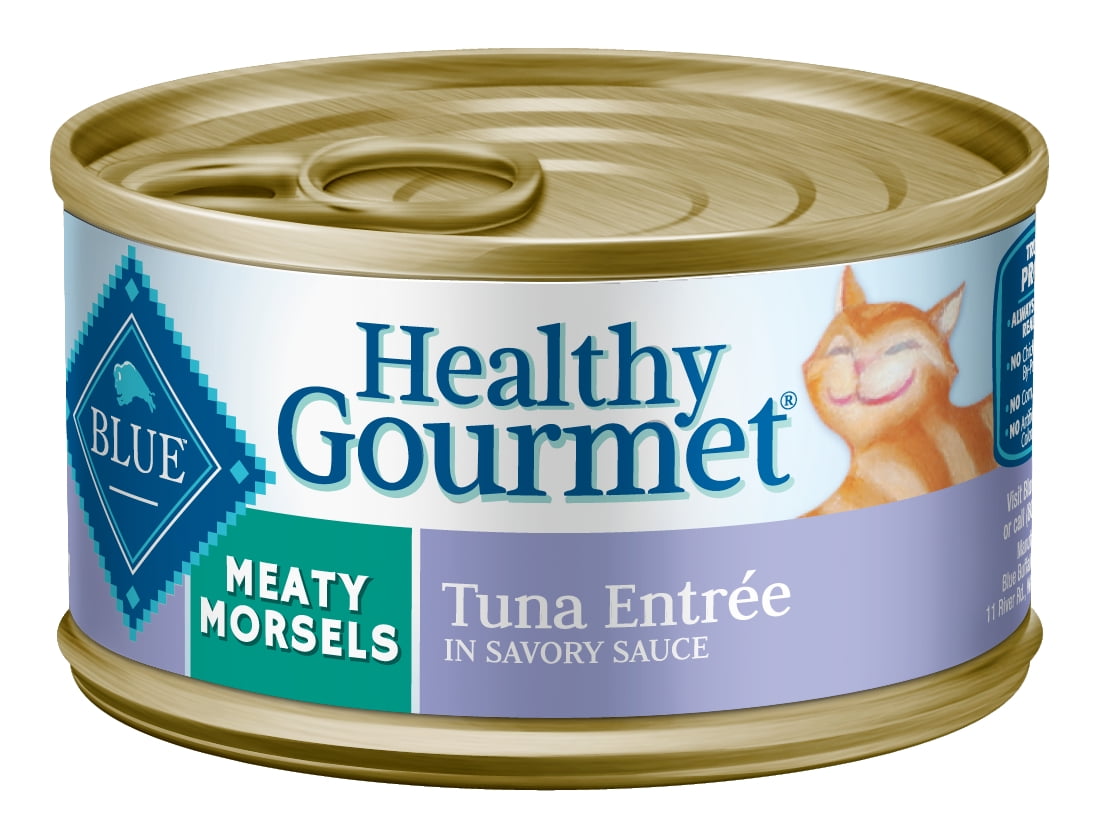 (24 Pack) Blue Buffalo Healthy Gourmet Tuna Entree Meaty Morsels Wet
