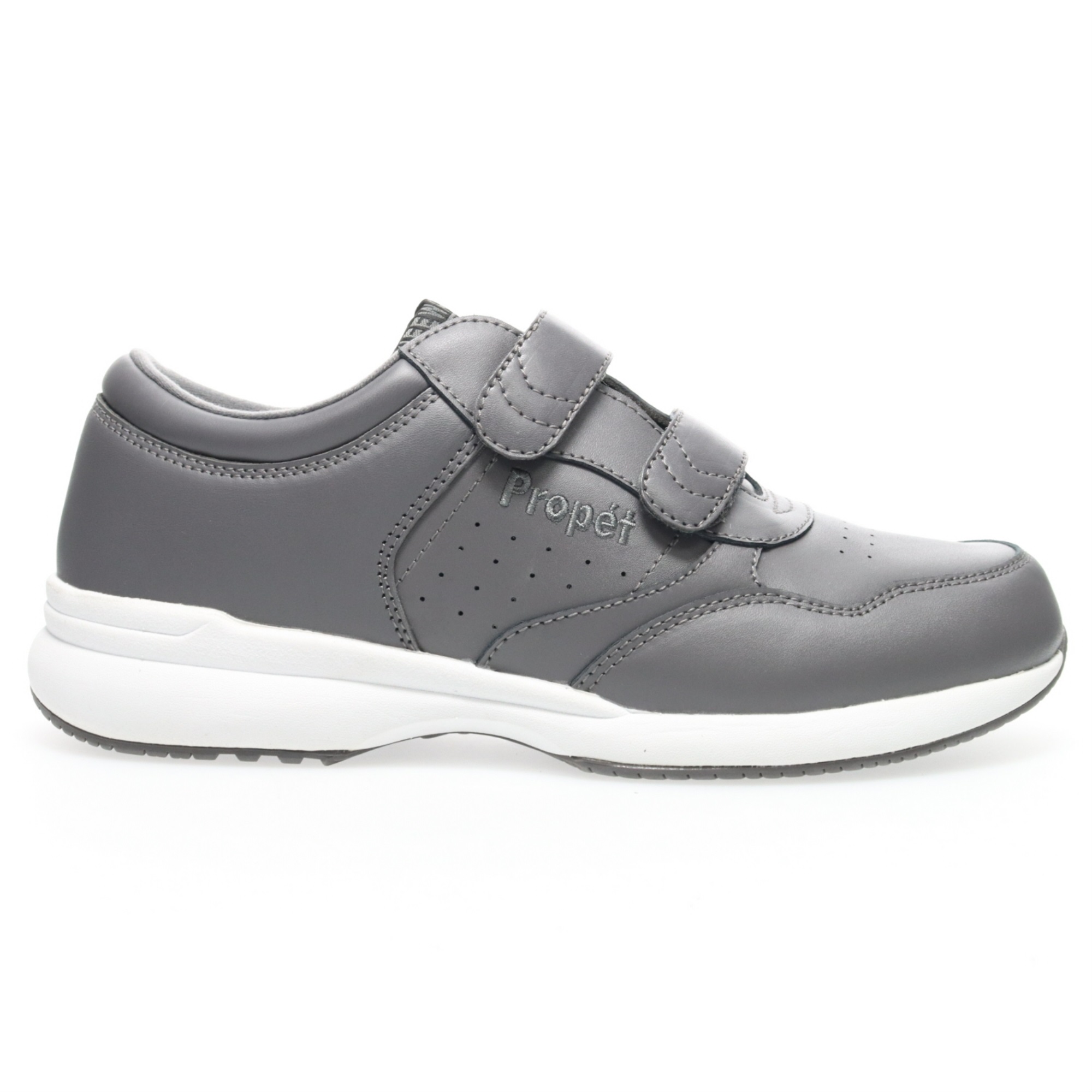 Propet Life Walker Strap Men's Sneakers - Dark Grey, Size 12 - image 3 of 5