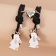 thumbnail image 4 of 2 uds. De pulseras para parejas, collares, pulsera, collar para mujer, conjunto de pulseras, regalos bonitos para mamá, hermana, novia, novio, 4 of 5