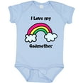 thumbnail image 3 of Inktastic I Love my Godmother Boys or Girls Baby Bodysuit, 3 of 5