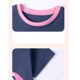 thumbnail image 4 of Bellafa 2-7Y Girls Summer Outfits 100% Cotton Toddler Short Sleeve T-Shirt and Elastic Waist Shorts 2 Piece Clothing Sets, 4 of 7