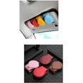 thumbnail image 3 of Custom-Fit Sunglasses Clip Sun Visor Accessories, Leather Magnetic Glasses Clip, 3 of 5