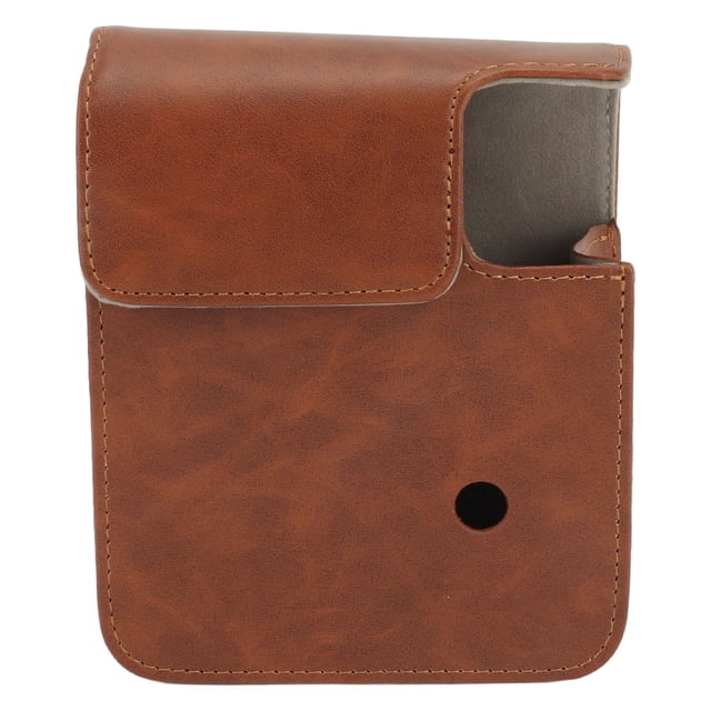 Protective Mini Camera Case, Portable Camera Bag High Load Bearing With Detachable Shoulder Strap For Shopping Black,Brown