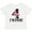 AA-White, variant on 4th Birthday Flamingo Girls Toddler T-Shirt