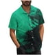 thumbnail image 1 of Mens Casual Manga Corta Botón Abajo Camisas Turndown Cuello Blusa de Impresión, Poliéster Ligero Top de la Moda para el Verano Al Aire Libre Y el Uso Diario, 1 of 6