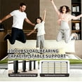thumbnail image 5 of King Size Bed Frame with Adjustable Headboard, Chenille Upholstered Cloud Platform Bed Frame, Wide Solid Wood Slats & Metal, No Box Spring Needed, Beige, 5 of 11