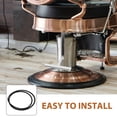 thumbnail image 3 of FOMIYES Black Rubber Gasket Replacement for Salon Chair Base Prevents Floor Damage, 3 of 8