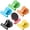 Multi Color, variant on 6 Pack Fridge Magnets Refrigerator Magnets, Magnetic Clips for Whiteboard, Magnet Clips for Kitchen Office Organizing & Decorating