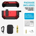 thumbnail image 3 of Maxjoy Case Cover for AirPods Pro 1&2 with Lock TPU AirPods Pro Gen 1&2 Case Cover with Keychain& Bag, 3 of 8
