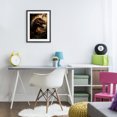 thumbnail image 3 of Stupell Industries Modern Jungle Raptor with Ancient Foliage Black Framed Print Under Glass, 14 x 20, by Creative Studio, 3 of 8