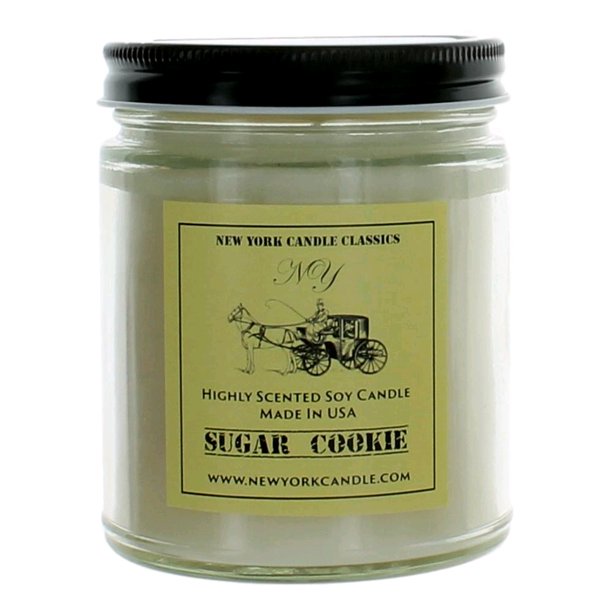 New York Candle 9 oz Highly Scented Soy Candle Sugar Cookie Walmart