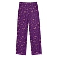 thumbnail image 3 of Kids' Pajama Pants Soft Relaxed Fit Sleep Pants Lounge Pants with Pockets Little Butterfly and Rose Small, 3 of 9