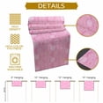 thumbnail image 5 of Fall Pink Table Runner, Autumn Thanksgiving Kitchen Dining Table Decoration for Home Party Decor 13x60 Inches, 5 of 9