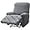 Grey, variant on Yumcute Stretch Recliner Chair Slipcover, Massage Recliner Sofa Cover 1Seat Armchair Reclining Covers Washable Lazy Boy Furniture Protector