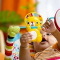 Bright Starts Playful Pinwheels Portable Baby Bouncer with Vibrating