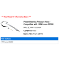 thumbnail image 2 of Power Steering Pressure Hose - Compatible with 1994 ES300, 2 of 2