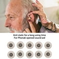 thumbnail image 4 of Domes 10Pcs Sound  Comfortable Small Open Ear Tips  Accessories Black, 4 of 8