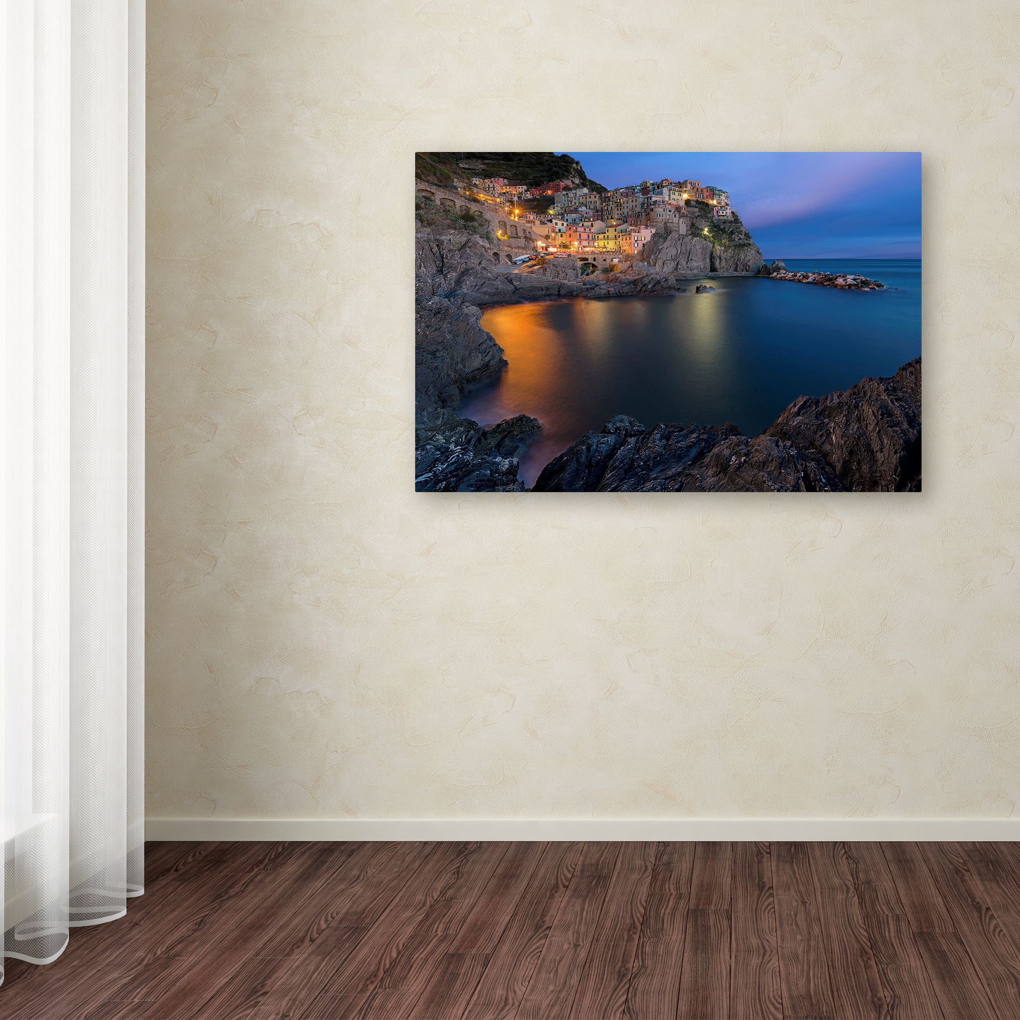 Trademark Fine Art 'Manarola Lifestyle' Canvas Art by Renee Doyle