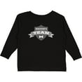 thumbnail image 3 of Inktastic Banner Groom's Team Boys or Girls Long Sleeve Toddler T-Shirt, 3 of 5