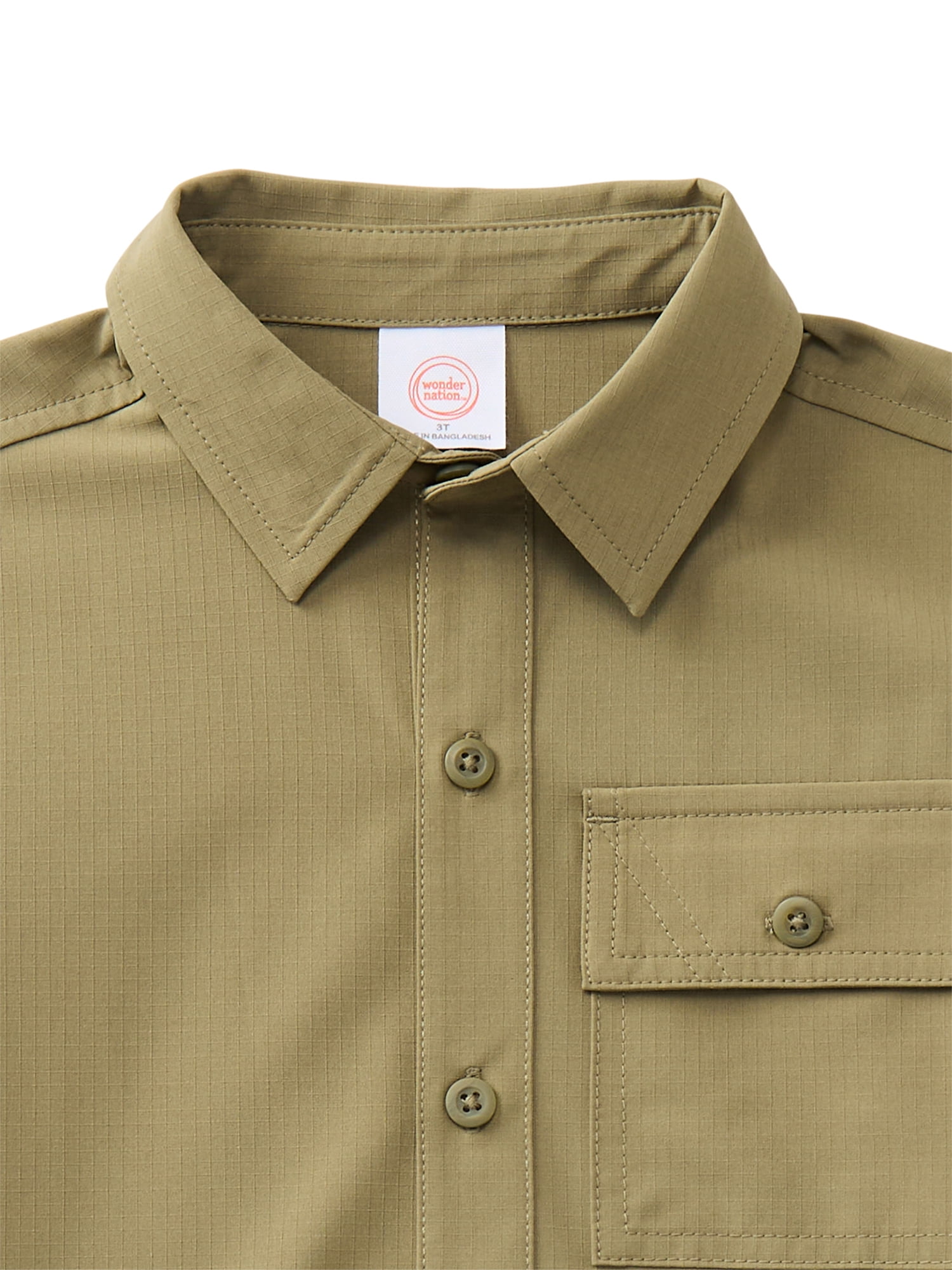 Wonder Nation Toddler Boys Adventure Shirt, Sizes 12M-5T
