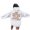 White, variant on Tunics for Women 2025 Winter Fall Comfy Hooded Long Sleeve Bell Off the Shoulder with Pocket Graphic Leisure Cotton Sweatshirts Hoodies(White,S)