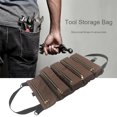 thumbnail image 2 of Canvas Electricians Toolkit Repair Tool Storage Bag Wrench Hammer Pouch, 2 of 6