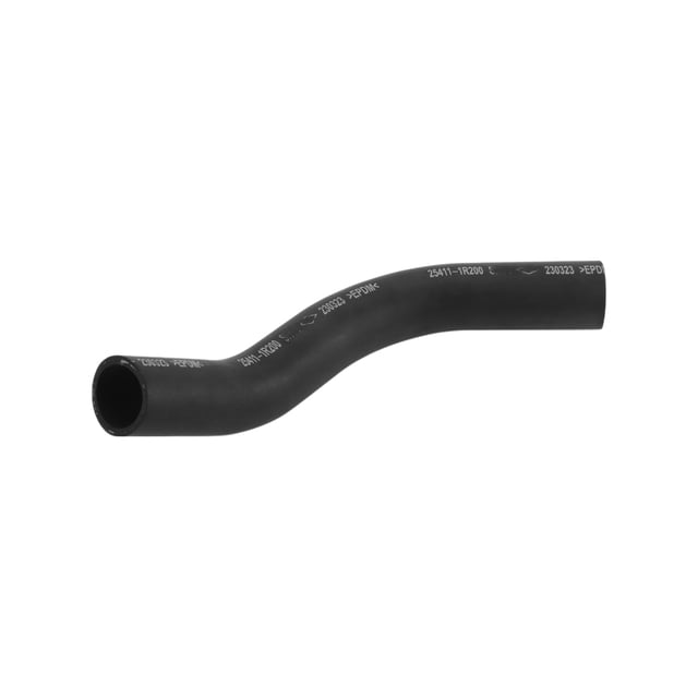 Manguera del radiador de Unique Bargains, manguera de calefacción del radiador, manguera de salida del radiador No. 254111R200 para Kia K3 2013-2016, tubo de agua de goma negro 1 Pc