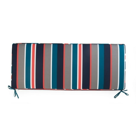Curve Back Porch - Coral Coast Pleasant Bay 4 ft. White Curved Back Porch Swing with Optional Cushion