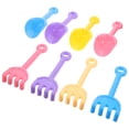 thumbnail image 3 of 8pcs Park Beach Shovels Rakes Beach Party Sand Digging Toy Gardening Toys, 3 of 8