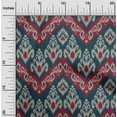 thumbnail image 1 of oneOone Cotton Poplin Fabric Swirl & Paisley Ikat Fabric Prints By Yard 42 Inch Wide, 1 of 4