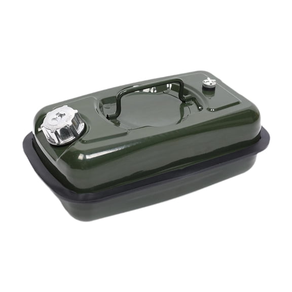 yotijay Motorcycle Seat Fuel Can Tank Multipurpose Liquid Storage Canister for Emergency 3L Aluminum Lid