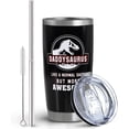 thumbnail image 2 of Gift for Dad form Daughter Son - Gifts - Dad Present - Birthday Gifts for Dad - 20 Oz Stainless Steel Tumbler Dniosaur Coffee Mug Presents for Grandpa, 2 of 6