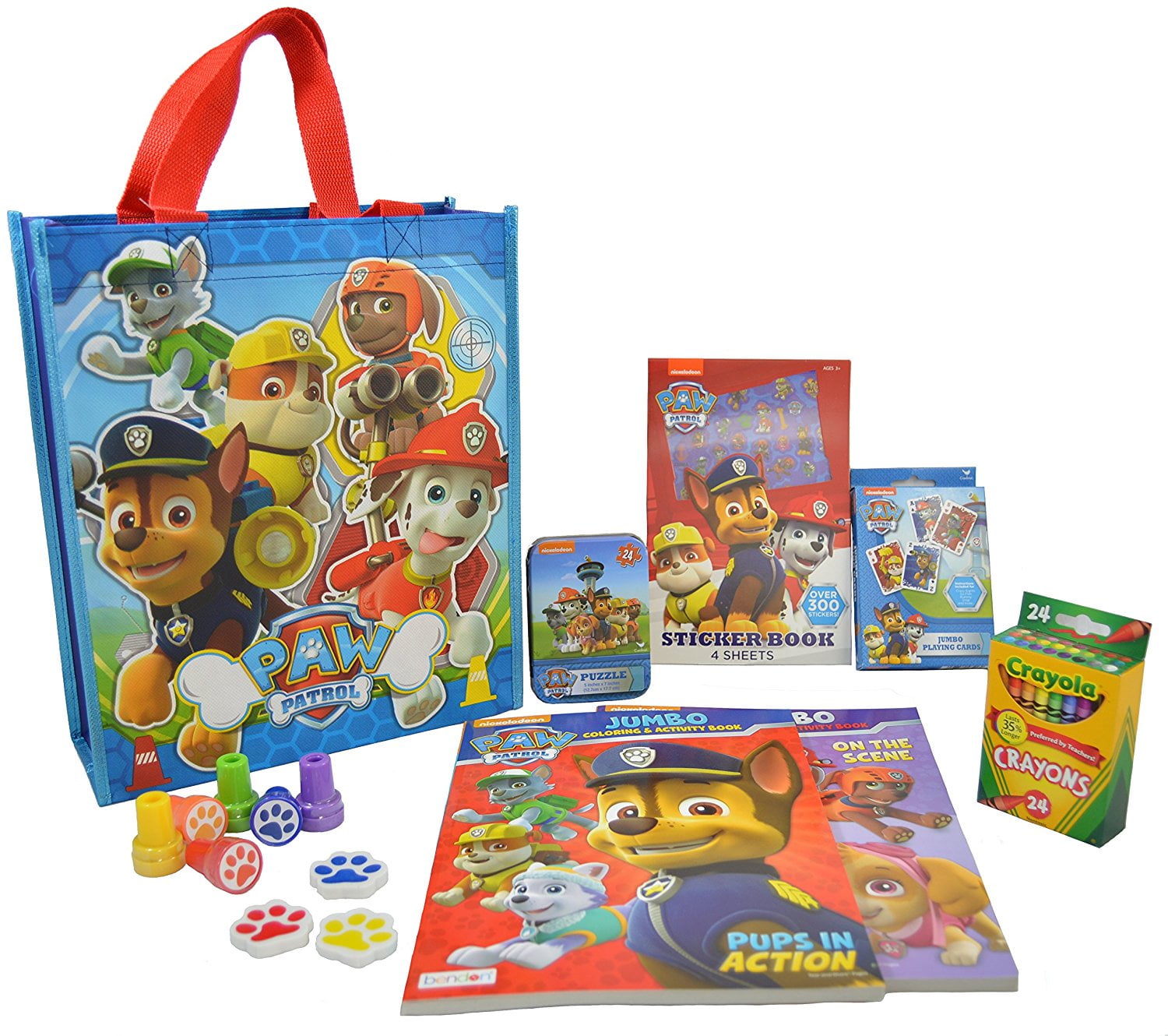 walmart paw patrol book bag