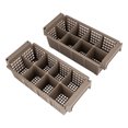 thumbnail image 3 of 2Pcs Cutlery Washing Basket Utensil Holder Cutlery Basket Silverware Drying Rack for Kitchen Living Room, 3 of 11