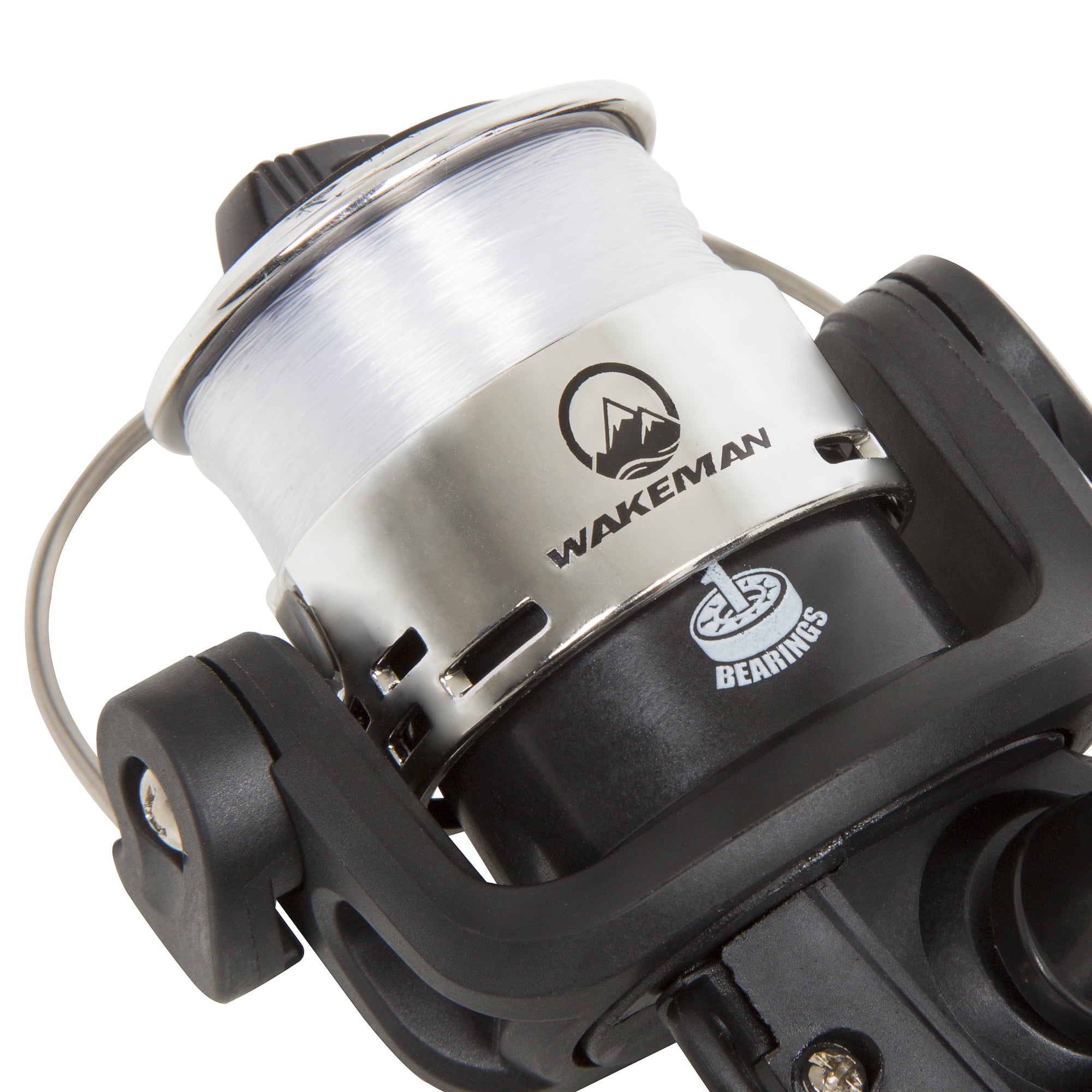 Wakeman Outdoors Swarm Series Spincast Rod and Reel Combo in Rose