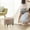 Khaki, variant on Thickened Solid Color Round Low Stool Ottoman Cover Elastic Full Cover Sofa On Protector for Comfort