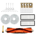 thumbnail image 1 of 14 Uds para Xiaomi Mijia B101cn tela filtrante bolsa de polvo de cepillo lateral principal, a, 1 of 5