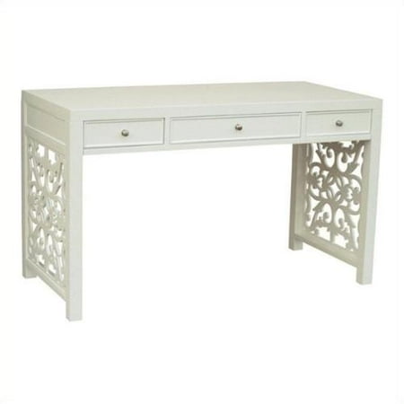 desk pulaski drawers accents drawer furniture painted writing blossom desks regolo side panel walmart