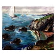 thumbnail image 1 of 24 x 30 in. Sailing the Cliffs Wall Hanging, 1 of 1