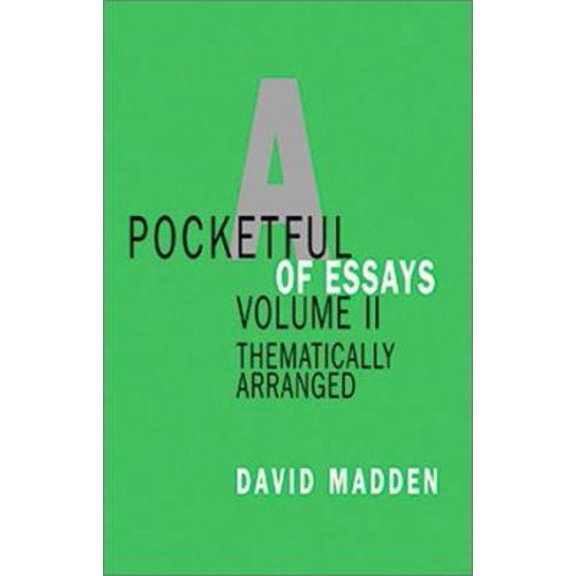 Pre-Owned Pocketful of Essays, Volume II: Thematically Arranged (Paperback) 0155070460 9780155070462