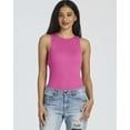 thumbnail image 2 of 3 Pack: Women’s Ribbed Sleeveless Bodysuit Racerback Halter High Neck Tank Tops Sexy Outfit, 2 of 6