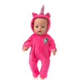 thumbnail image 1 of Ropa para muñeca bebé recién nacido, pijama de unicornio flamenco, vestido de Navidad para bebé, Festival de regalo de cumpleaños, 17 pulgadas, 40cm, 1 of 4