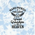 thumbnail image 4 of Inktastic Handpicked for Earth by My Great Grandpa in Heaven Boys or Girls Baby Bodysuit, 4 of 5