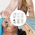 thumbnail image 5 of 30 Sheets Temporary Tattoos For Women Girl Tattoo Temporary Fake Tatoo Adults Kids Kit Sticker, 5 of 5
