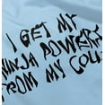 thumbnail image 5 of I Get My Ninja Powers from my Cousins Toddler Boy Girl T Shirt Infant Toddler Brisco Brands 2T, 5 of 6