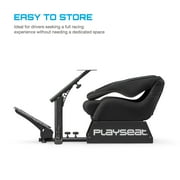 Playseat® Evolution ActiFit Lightweight Carbon Quality Steel Racing Simulator Cockpit, Black