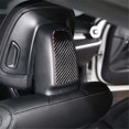 thumbnail image 4 of For - C-Class W206 2022 2023 Soft Carbon Fiber Car Seat Headrest Cover Trim Sticker Interior Access, 4 of 5