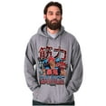 thumbnail image 3 of Kanji Street Fighter Savage Akuma Hoodie Hooded Sweatshirt Men Brisco Brands L, 3 of 6