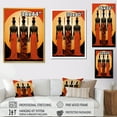 thumbnail image 4 of Designart "Fulani Traditions African Tribes Journey I" People Framed Wall Art - Global Orange African Tribal Living Room Framed Canvas Art, 4 of 6